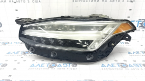 Фара передняя левая в сборе Volvo XC90 16-17 LED, паутинка, под полировку
