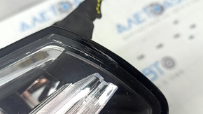 Фара передняя правая в сборе Volvo XC90 16-17 LED, песок, трещины в стекле, сломано крепление