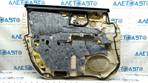 Внутренний вид обшивки двери Lexus RX 2010-2015, показаны механизмы и шумоизоляция