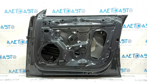 Дверь голая передняя правая Audi A5 F5 17-25 5D графит LX7L, с ограничителем, вмятина