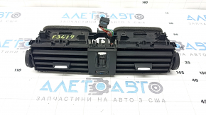Дефлектор повітроводу передньої панелі центральний BMW 4 F32/33/36 14-16 під dual zone, чорний