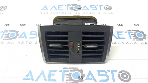 Дефлектор воздуховода центральной консоли BMW 4 F32/33/36 14-20 черный с хром, надломаны крепления