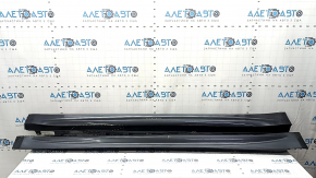 Комплект порогов BMW 4 F36 15-20 Gran Coupe, M Pack, графит, царапины