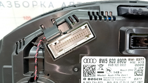 Щиток приборов Audi A5 F5 18-20 большой дисплей, миль/ч 35к