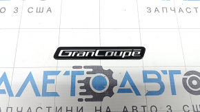 Емблема напис GRAN COUPE кватирки глухе скло задня ліва BMW 4 F36 15-20 Gran Coupe