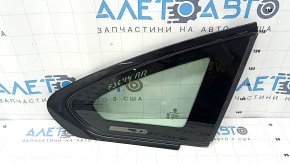 Квапка глухе скло задня права BMW 4 F36 15-20 Gran Coupe чорний глянець, подряпини на молдингу