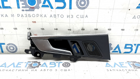 Ручка дверей внутрішня ззаду ліва Audi A5 F5 18-25 5D з підсвічуванням, з накладкою