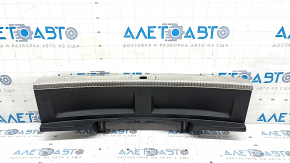 Накладка проема багажника Audi A5 F5 17-24 5D черн, с хромом, потерта