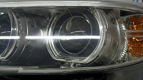 Фара передняя левая в сборе BMW 4 F32/33/36 14-17 ксенон, адаптив, с нижним креплением, песок