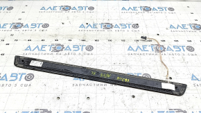 Накладка порога вненш передняя левая Audi A5 F5 17-25 5D S-line, с подсветкой, потерта