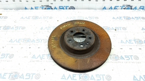 Диск тормозной передний правый Audi A5 F5 18-25 338/30мм, ржавый
