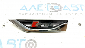 Молдинг крыла передний левый Audi A5 F5 18-25 хром, S-Line, сломано крепление