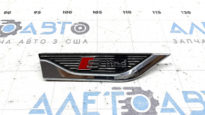 Молдинг крила передній правий Audi A5 F5 18-25 хром, S-Line, зламане кріплення