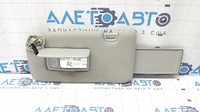 Козирок лівий Subaru Forester 19-24 SK сірий, під люк, без гачка, з підсвічуванням, під чищення