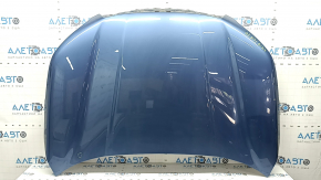 Капот голый Subaru Forester 19-24 SK алюминиевый, синий SAZ, тычка