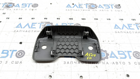Накладка верха спинки пассажирского сиденья Audi A5 F5 18-25 5D серая