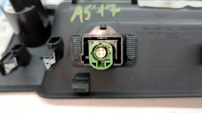 Карман центральной консоли передний Audi A5 F5 18-25 черный, с USB