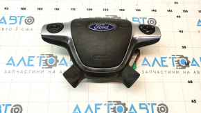 Подушка безопасности airbag в руль водительская Ford Focus mk3 11-18 дорест, мелкие царапины