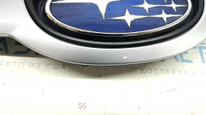Решетка радиатора grill Subaru Forester 19-21 SK верхняя хром, песок