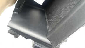 Бокс карман центральной консоли Subaru Forester 19-24 SK черный, 2 части, царапины