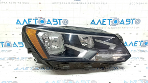 Фара передня права VW Passat b8 16-19 USA галоген