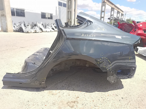 Чверть крило задня ліва Audi A5 F5 18-25 5D на кузові, графіт, вм'ятини, тички
