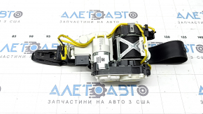Ремінь водія безпеки Audi A6 C7 12-18 чорний, під хімчистку