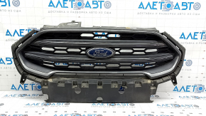 Грати радіатора grill Ford Ecosport 18-22 в зборі з емблемою, графіт, прим'ята
