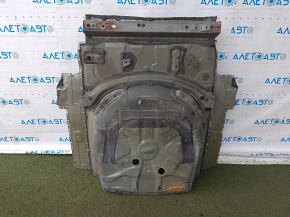 Корыто багажника Toyota Camry v70 18-24 hybrid, высверлена, синий 8W7, примята