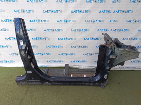 Чверть передня права Toyota Camry v70 18-24 відпиляна, синя. не стандарт, з центральною стійкою, тички