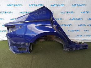 Чверть крило ззаду права Toyota Camry v70 18-24 без BSM, відпиляна, синій 8W7, тички, іржава