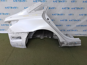Чверть крило задня права Hyundai Sonata 11-15 біла, відпиляна