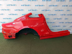 Чверть крило задня права Ford Mustang mk6 15-23 купе, відпиляна, червона, тички