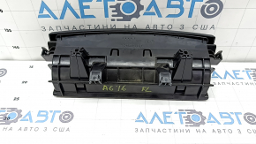 Бокс карман под водительским сиденьем в сборе Audi A6 C7 12-18 черный