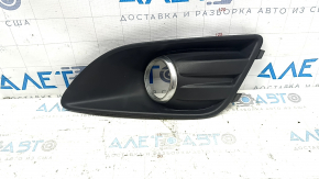 Обрамлення ПТФ переднє ліве Ford C-max MK2 13-18 usa з кільцем хром, подряпини