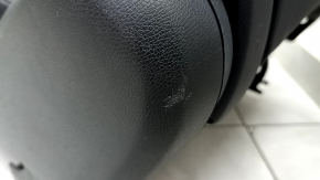 Водительское сидение Mercedes GLC 16-20 с airbag, электрическое, подогрев, память, кожа черная серая строчка, царапины на накладке