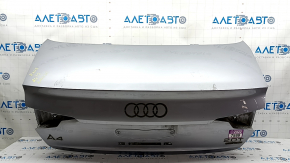 Крышка багажника Audi A4 B9 17-19 серебро LZ7G, тычка