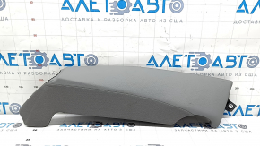 Боковушка 2-го ряда сидений левая Audi A4 B9 17-19 кожа серая