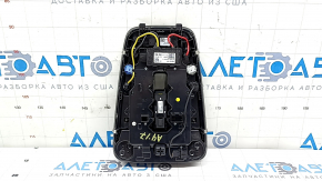 Плафон освещения передний в сборе Audi A4 B9 17-19 черный, под люк