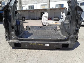 Задня панель Ford Ecosport 18-22 2 частини чорна, на кузові
