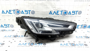 Фара передняя правая в сборе Audi A4 B9 17-19 Full LED, песок