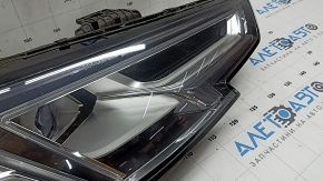 Фара передняя правая в сборе Audi A4 B9 17-19 Full LED, песок
