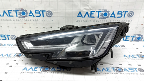Фара передняя левая в сборе Audi A4 B9 17-19 Full LED