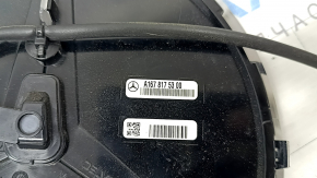 Эмблема решетки радиатора grill Mercedes GLC 20-22 под радар, с подсветкой