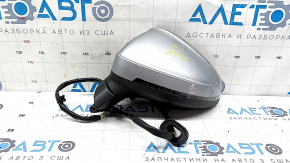 Дзеркало бічне ліве в зборі Audi A4 B9 17-19 15 пінів, срібло, поворотник, автозатемніння, під пам'ять, BSM