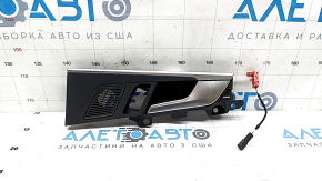 Ручка двери внутренняя задняя правая Audi A4 B9 17-25 с подсветкой, с накладкой