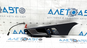 Ручка двери внутренняя передняя левая Audi A4 B9 17-25 с подсветкой, с накладкой