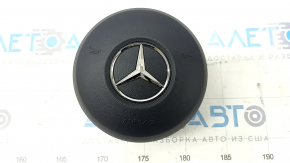 Подушка безопасности airbag в руль водительская Mercedes GLC 20-22 черная
