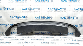 Губа заднего бампера Audi A4 B9 17-18 s-line матовая, царапины