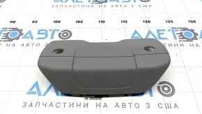 Накладка верха спинки пассажирского сиденья Audi A4 B9 17-25 серая